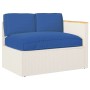 Juego de cojines de paleta 3 pcs Azul real 120 x 80 x 12 cm