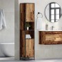 Gabinete de Baño con estante Madera vieja 35 x 37.5 x 188.5 cm