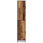 Gabinete de Baño con estante Madera vieja 35 x 37.5 x 188.5 cm