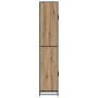 Gabinete de Baño con estante Roble artisan 35 x 37.5 x 188.5 cm