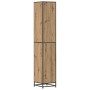 Gabinete de Baño con estante Roble artisan 35 x 37.5 x 188.5 cm