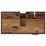 Juego de muebles de baño 2 pcs Madera vieja 65 x 33 x 60 cm