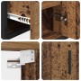 Juego de muebles de baño 2 pcs Madera vieja 65 x 33 x 60 cm