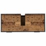 Juego de muebles de baño 2 pcs Madera vieja 80 x 33 x 60 cm