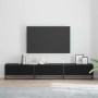 Gabinete de TV Roble negro 240 x 35 x 41 cm