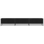 Gabinete de TV Roble negro 240 x 35 x 41 cm