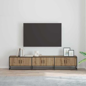 Gabinete de TV Roble artisan 210 x 35 x 41 cm