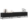 Gabinete de TV Roble negro 210 x 35 x 41 cm