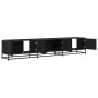 Gabinete de TV Roble negro 210 x 35 x 41 cm