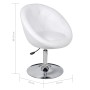Weißer Barhocker aus Kunstleder von vidaXL, Küchenhocker - Ref: Foro24-240448, Preis: 120,58 €, Rabatt: %