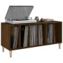 Sperrholz Scheibenmöbel braune Eiche 100x38x48 cm von vidaXL, CD- und DVD-Speicher - Ref: Foro24-831980, Preis: 107,00 €, Rab...