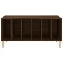 Mueble discos madera contrachapada roble marrón 100x38x48 cm de vidaXL, Almacenamiento para CD y DVD - Ref: Foro24-831980, Pr...