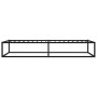 Estructura de cama de metal negro 100x200 cm de vidaXL, Camas y somieres - Ref: Foro24-324786, Precio: 135,39 €, Descuento: %