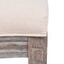 Esszimmerstühle 6 Einheiten cremefarbener Stoff von vidaXL, Essstühle - Ref: Foro24-274621, Preis: 994,60 €, Rabatt: %