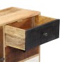 Solid mango wood sideboard 88x30x73 cm by vidaXL, Sideboards - Ref: Foro24-282876, Price: 287,73 €, Discount: %