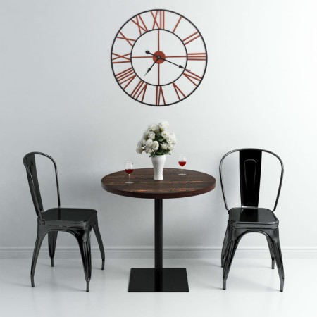 Reloj de pared de metal rojo 58 cm
