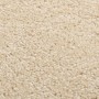 Alfombra de pelo corto beige 160x230 cm