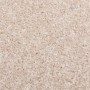 Alfombra de pelo corto beige oscuro 160x230 cm