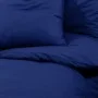 Marineblaues Bettwäsche-Set aus heller Mikrofaser, 140 x 200 cm von vidaXL, Bettbezüge - Ref: Foro24-136010, Preis: 15,46 €, ...