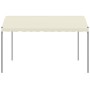 Cream fabric gazebo by vidaXL, Tents and gazebos - Ref: Foro24-48029, Price: 240,85 €, Discount: %