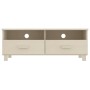 Mueble TV HAMAR madera de pino maciza marrón miel 106x40x40 cm
