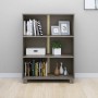 Estantería HAMAR madera maciza pino gris claro 85x35x112 cm