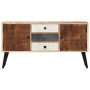 Sideboard aus massivem Mangoholz, 118 x 30 x 62 cm von vidaXL, Sideboards - Ref: Foro24-282877, Preis: 269,53 €, Rabatt: %