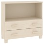 Aparador HAMAR madera de pino maciza marrón miel 85x35x80 cm