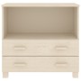 Aparador HAMAR madera de pino maciza marrón miel 85x35x80 cm