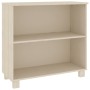 Aparador HAMAR madera de pino maciza marrón miel 85x35x80 cm