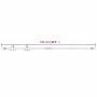 Kit mini puerta corredera armario acero carbono blanco 122 cm de vidaXL, Marcos de puertas - Ref: Foro24-151697, Precio: 40,1...