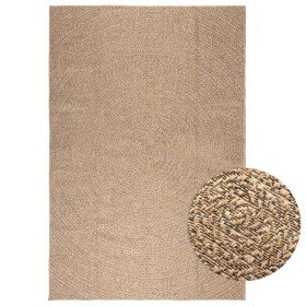 Alfombra ZIZUR apariencia de yute interior y exterior 200x290cm