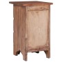 Mesita de noche madera maciza de caoba 30x30x51 cm
