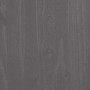 Aparador superior HAMAR pino macizo gris claro 85x35x100 cm