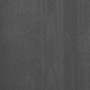 Zapatero HAMAR madera maciza pino gris oscuro 85x40x108 cm
