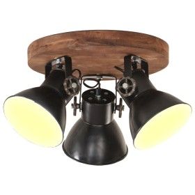 Lámpara de techo industrial negra 25 W 42x27 cm E27 de vidaXL, Lámparas - Ref: Foro24-320515, Precio: 94,53 €, Descuento: %