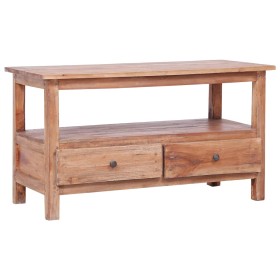 Mueble para TV de madera maciza reciclada 90x40x50 cm