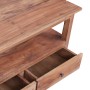 Mueble para TV de madera maciza reciclada 90x40x50 cm