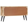 Sideboard aus massivem Mangoholz, 118 x 30 x 62 cm von vidaXL, Sideboards - Ref: Foro24-282877, Preis: 269,53 €, Rabatt: %