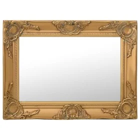 Espejo de pared estilo barroco dorado 60x40 cm de vidaXL, Espejos - Ref: Foro24-320329, Precio: 47,73 €, Descuento: %