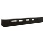 TV-Schrank mit LED-Leuchten schwarz 300x35x40 cm von vidaXL, TV-Möbel - Ref: Foro24-3081925, Preis: 193,75 €, Rabatt: %