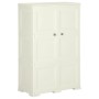 Armario de plástico diseño madera Vanila Ice 79x43x125 cm