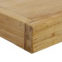 Estantes de pared 2 unidades madera maciza de teca 90x15x4 cm