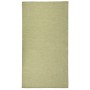 Alfombra de exterior de tejido plano verde 80x150 cm