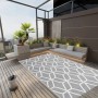 Grauer PP-Außenteppich 140x200 cm von vidaXL, Outdoor-Protektoren - Ref: Foro24-317010, Preis: 37,67 €, Rabatt: %