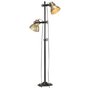 Stehleuchte mit 2 Lampenschirmen aus Gusseisen und Messing E27 von vidaXL, Lampen - Ref: Foro24-320584, Preis: 121,17 €, Raba...