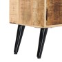 Mueble para TV de madera maciza de mango 115x30x47 cm
