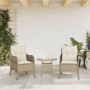Sillones de jardín con cojines 2 uds ratán sintético beige en Sillas de jardín | Comprar online en Foro24