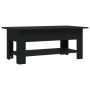 Schwarzer Ingenieurholz-Couchtisch 102x55x42 cm von vidaXL, Couchtisch - Ref: Foro24-810254, Preis: 62,16 €, Rabatt: %