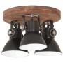 Schwarze industrielle Deckenleuchte 25 W 42x27 cm E27 von vidaXL, Lampen - Ref: Foro24-320515, Preis: 94,53 €, Rabatt: %